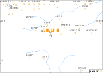 map of Shelfīn