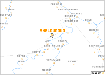 map of Shelgunovo