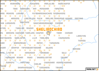 map of She-liao-chiao