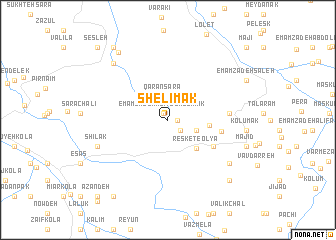 map of Shelīmak