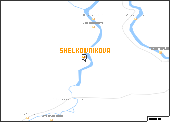 map of Shelkovnikova