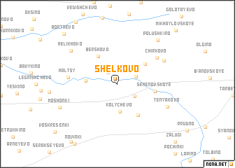 map of Shëlkovo