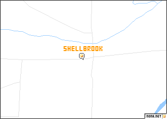 map of Shellbrook