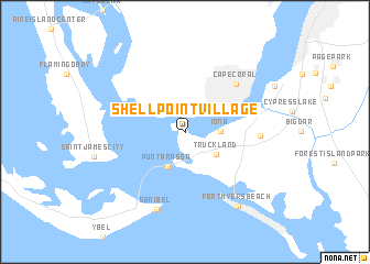 map of Shell Point Village