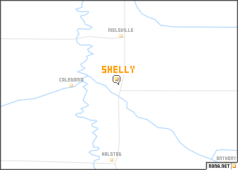 map of Shelly