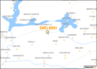 map of Shelomki