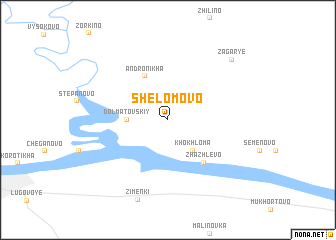 map of Shelomovo
