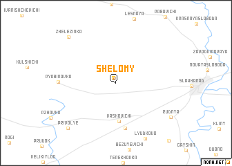 map of Shelomy