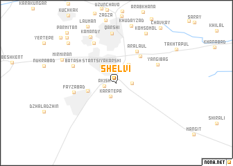 map of Shel\