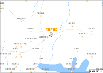 map of Shema