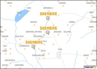 map of Shembire