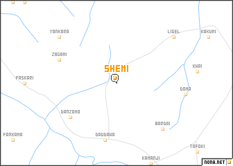 map of Shemi