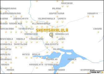 map of Shem Nsakalula