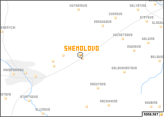 map of Shemolovo