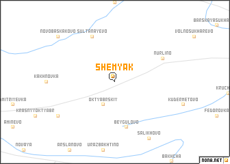 map of Shemyak