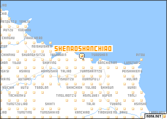 map of Shen-ao-shan-chiao