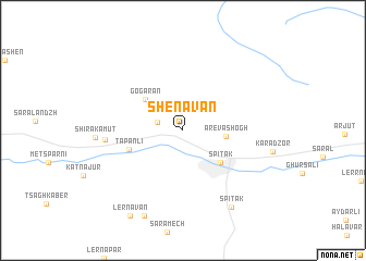 map of Shenavan