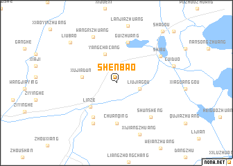 map of Shenbao