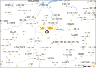 map of Shenbao