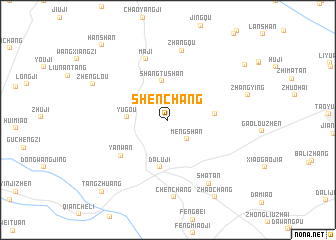 map of Shenchang