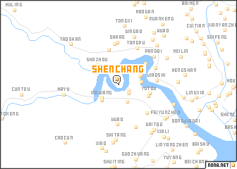 map of Shenchang