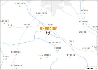 map of Shendian