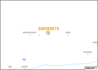 map of Shenesete