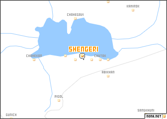 map of Shengerī