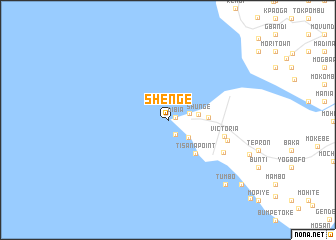 map of Shenge