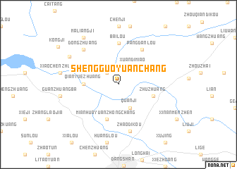 map of Shengguoyuanchang