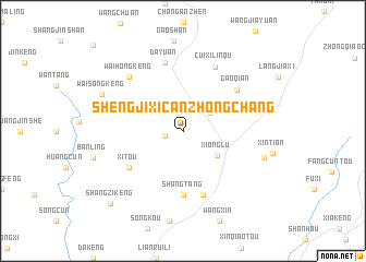 map of Shengjixicanzhongchang
