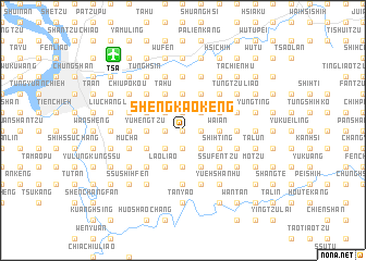 map of Sheng-kao-k\