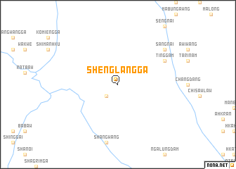 map of Shenglang Ga