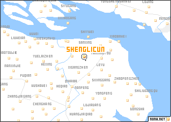 map of Shenglicun