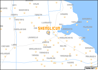 map of Shenglicun