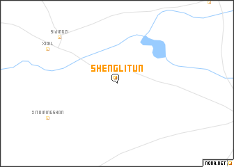 map of Shenglitun