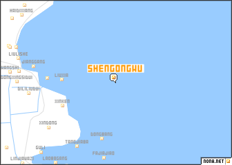 map of Shengongwu