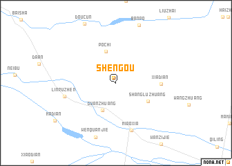map of Shengou