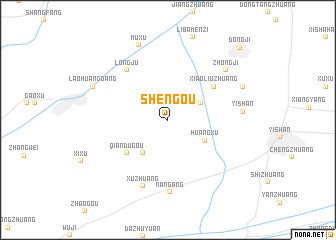 map of Shengou