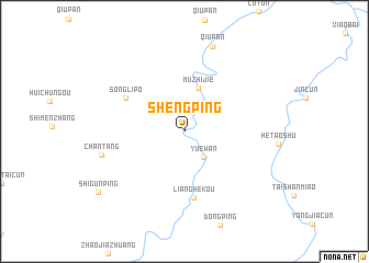 map of Shengping
