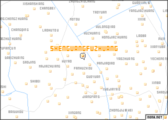 map of Shenguangfuzhuang