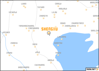 map of Shengxu