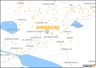 map of Shengziying