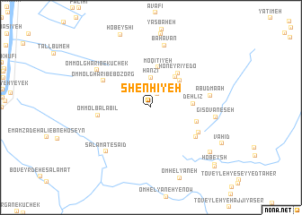 map of Shenhīyeh