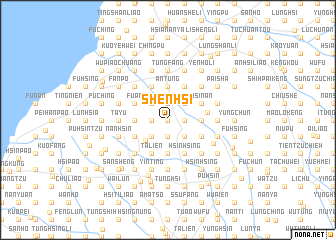 map of Shen-hsi