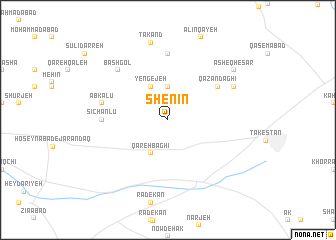 map of Shenīn