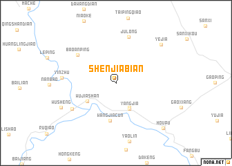 map of Shenjiabian