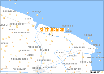 map of Shenjiadian