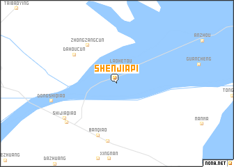 map of Shenjiapi