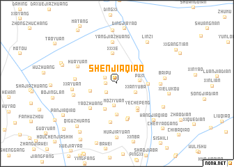 map of Shenjiaqiao